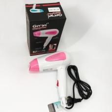 Хороший потужний фен Gemei GM-1756 1200 Вт, Фен для здоров'я волосся, Потужний DC-642 електричний фен