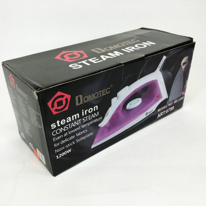 Праска відпарювач для прасування речей DOMOTEC, Парова праска для одягу Портативна з парою DM-29