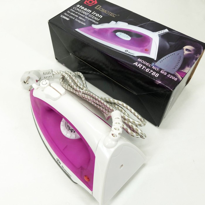 Праска відпарювач для прасування речей DOMOTEC, Парова праска для одягу Портативна з парою DM-29