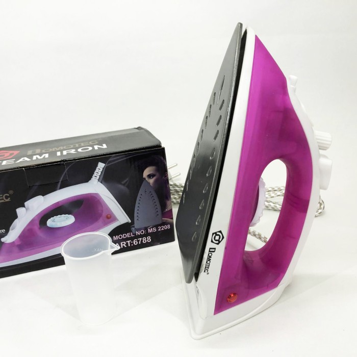 Праска відпарювач для прасування речей DOMOTEC, Парова праска для одягу Портативна з парою DM-29