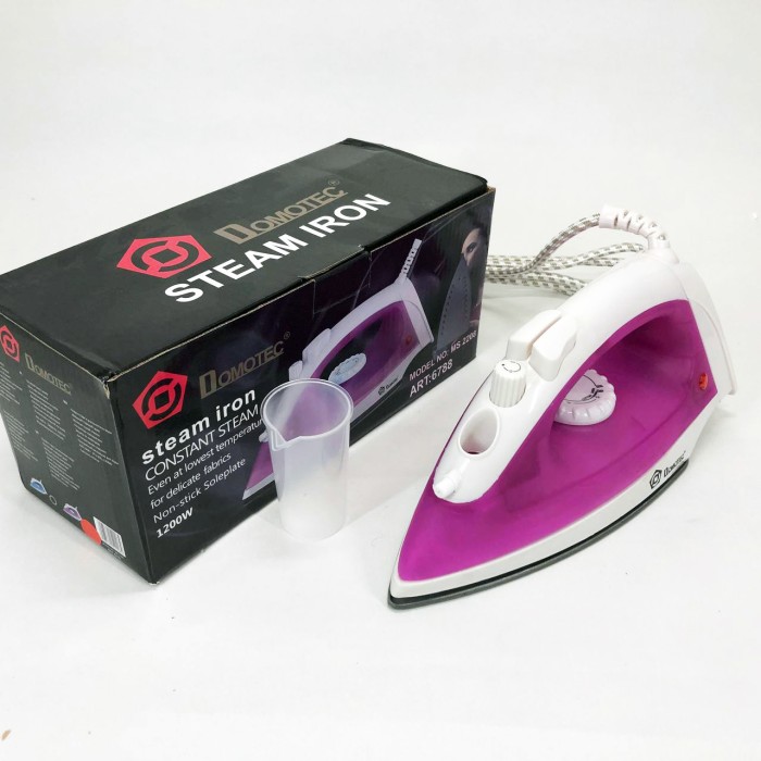 Праска відпарювач для прасування речей DOMOTEC, Парова праска для одягу Портативна з парою DM-29