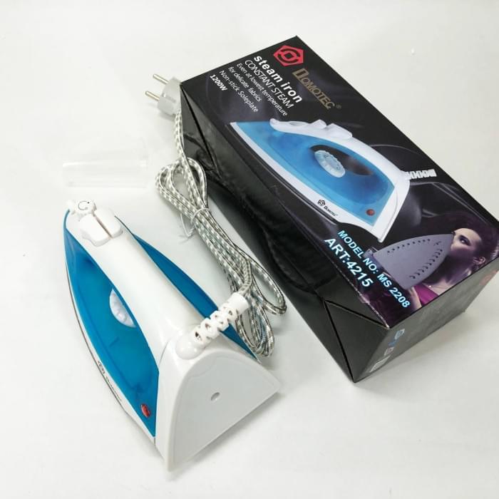 Ефективна парова праска для одягу DOMOTEC MS-2208 1200 Вт, Праска відпарювач для PI-428 прасування речей