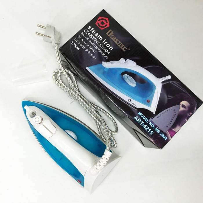Ефективна парова праска для одягу DOMOTEC MS-2208 1200 Вт, Праска відпарювач для PI-428 прасування речей