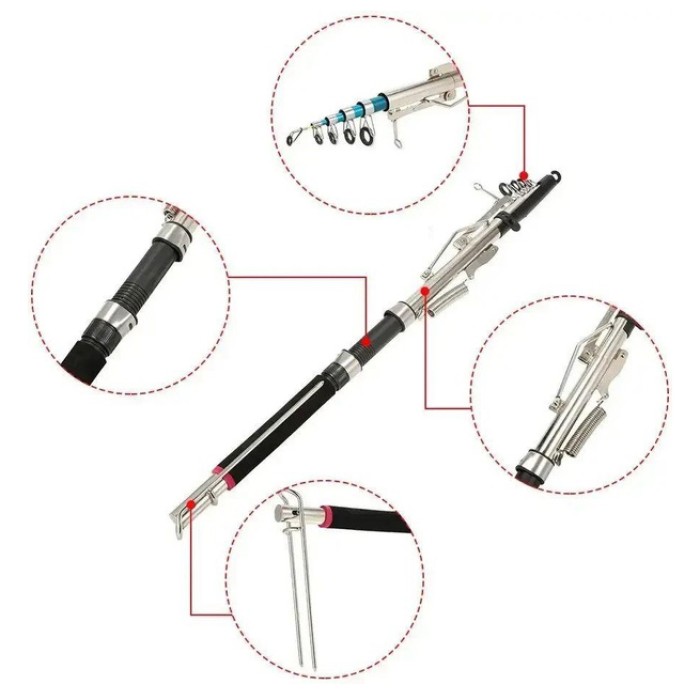 Самопідсікаюча автоматична вудка 2.1 м YF-92