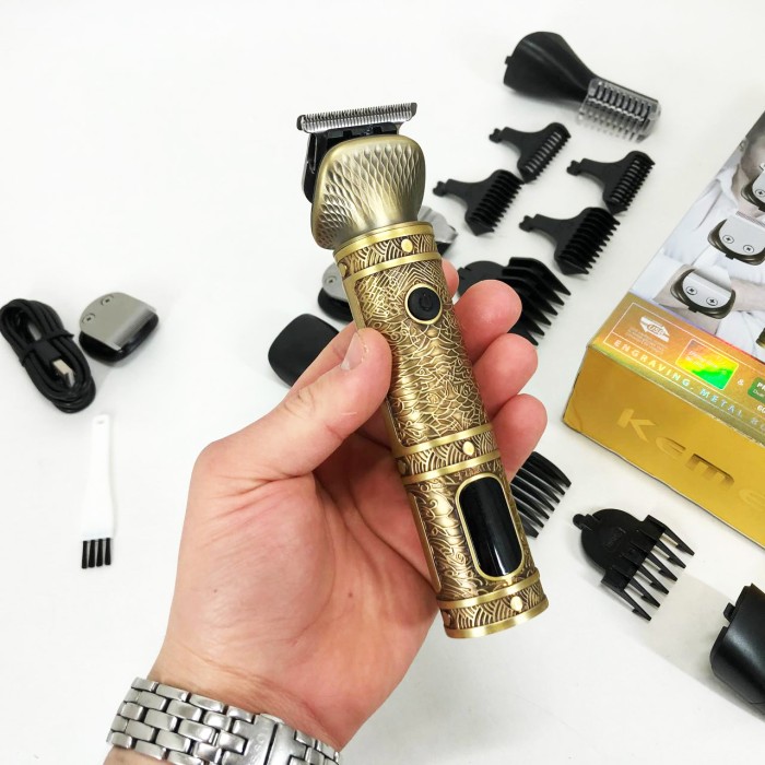 Професійна машинка для волосся, Чоловічий тример для окантовки Практична машинка стрижки волосся AW-91