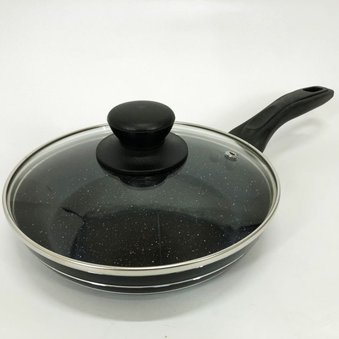 Якісна сковорідка для смаження UNIQUE UN-5161 18 см, Сковорідка для індукційної плити VS-58