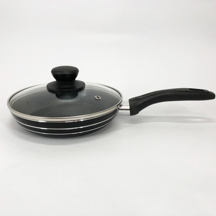 Якісна сковорідка для смаження UNIQUE UN-5161 18 см, Сковорідка для індукційної плити VS-58