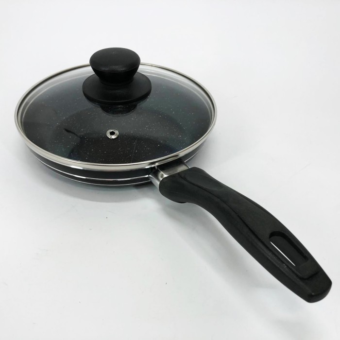 Якісна сковорідка для смаження UNIQUE UN-5161 18 см, Сковорідка для індукційної плити VS-58