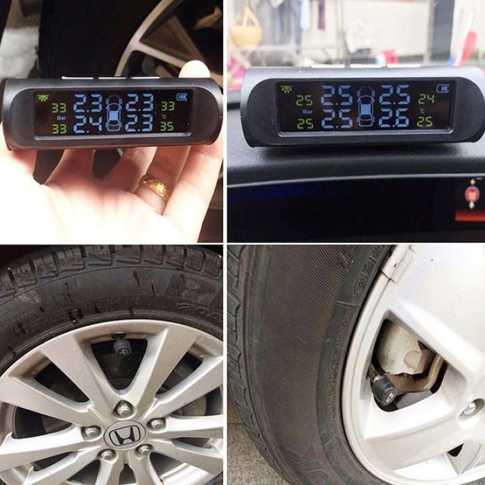 Система контролю тиску у шинах TPMS+SOLAR зовнішні датчики NE-57
