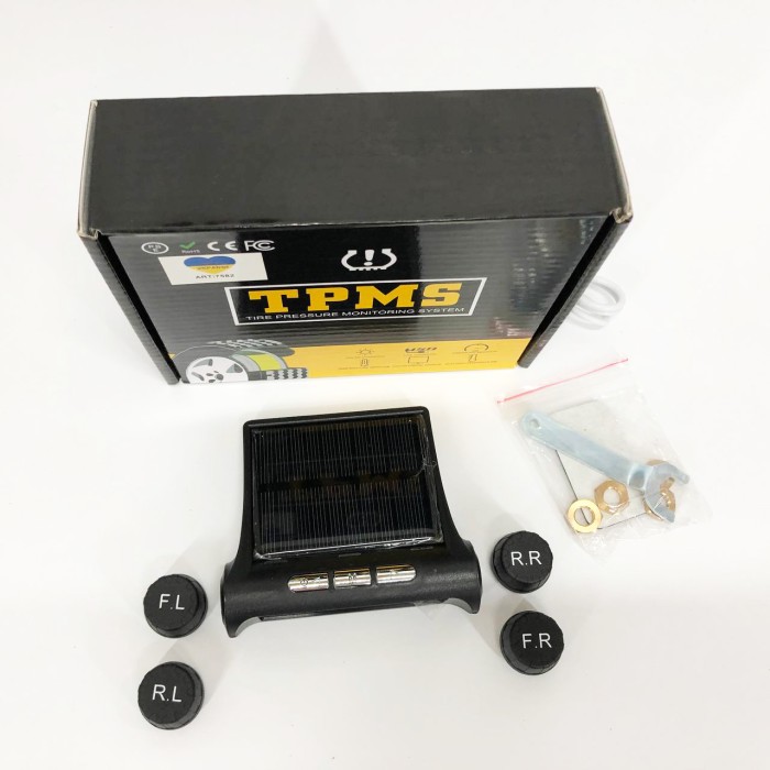 Система контролю тиску у шинах TPMS+SOLAR зовнішні датчики ZV-33