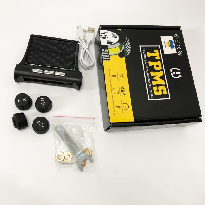 Система контролю тиску у шинах TPMS+SOLAR зовнішні датчики ZV-33