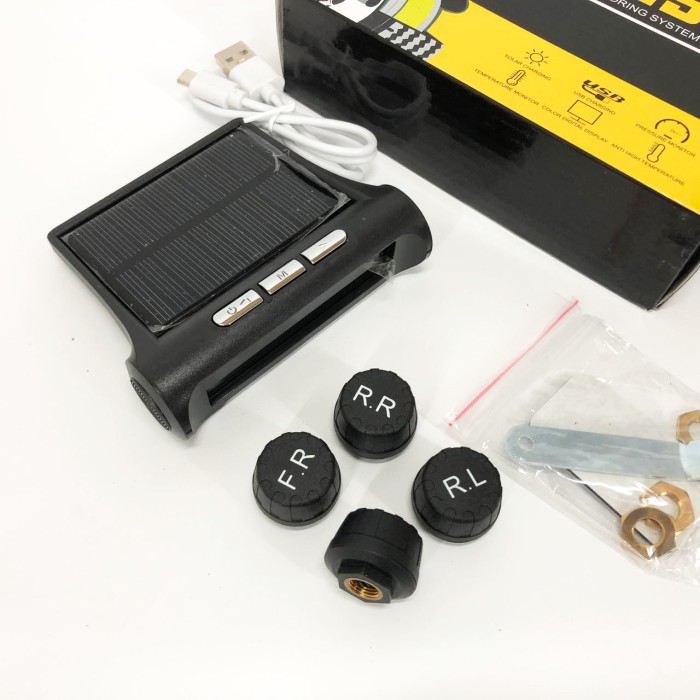 Система контролю тиску у шинах TPMS+SOLAR зовнішні датчики ZV-33