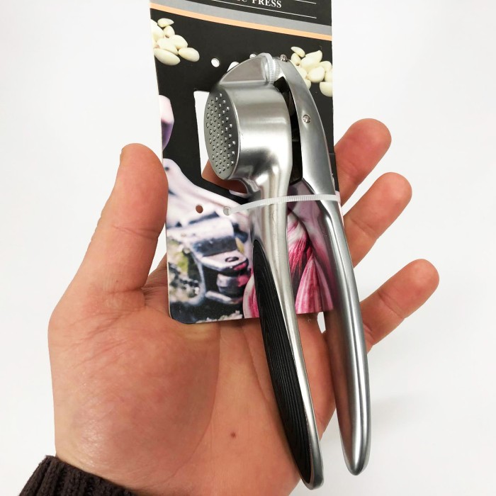 Прес для часнику чеснокодавка ручна металева SH-20