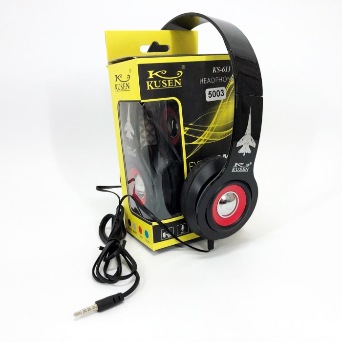Навушники Kusen KS-611 із вбудованим мікрофоном ZT-87
