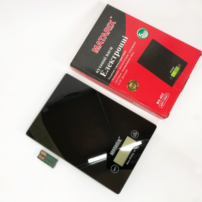 Ваги на кухню якісні для зважування Matarix MX-402 5 кг, Ваги кухонні, Мірні ваги KM-455 для кухні