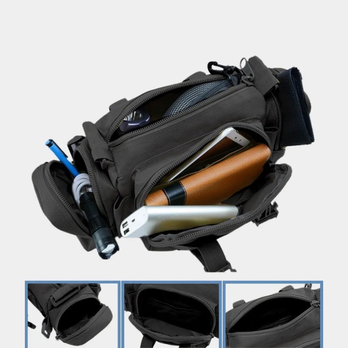 Сумка слінг тактична, Укріплена тактична сумка для чоловіків, Сумка військова кобура наплічна JY-30