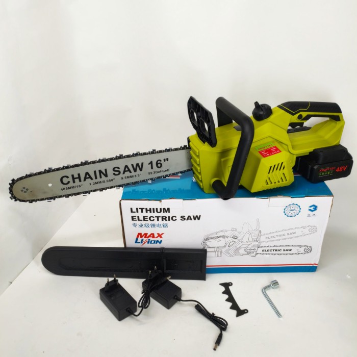 Акумуляторна пила для домашніх робіт Chain Saw 16 дюймов 36V, Ланцюгова пила для садових робіт DJ-53