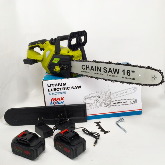 Акумуляторна пила для домашніх робіт Chain Saw 16 дюймов 36V, Ланцюгова пила для садових робіт DJ-53