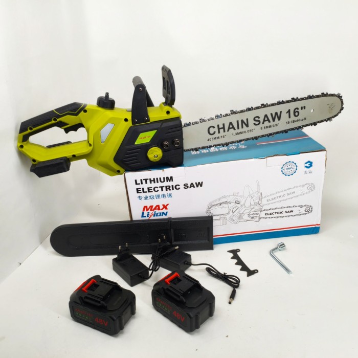 Акумуляторна пила для домашніх робіт Chain Saw 16 дюймов 36V, Ланцюгова пила для садових робіт DJ-53