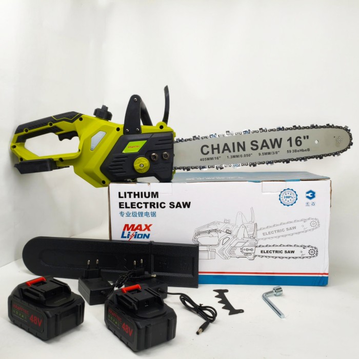 Акумуляторна пила для домашніх робіт Chain Saw 16 дюймов 36V, Ланцюгова пила для садових робіт DJ-53