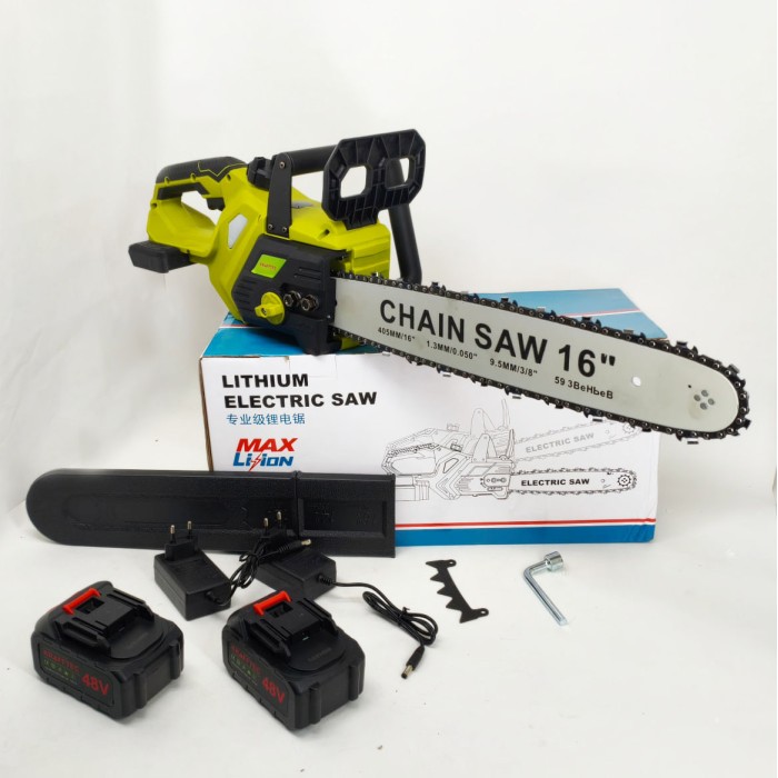 Акумуляторна пила для домашніх робіт Chain Saw 16 дюймов 36V, Ланцюгова пила для садових робіт DJ-53