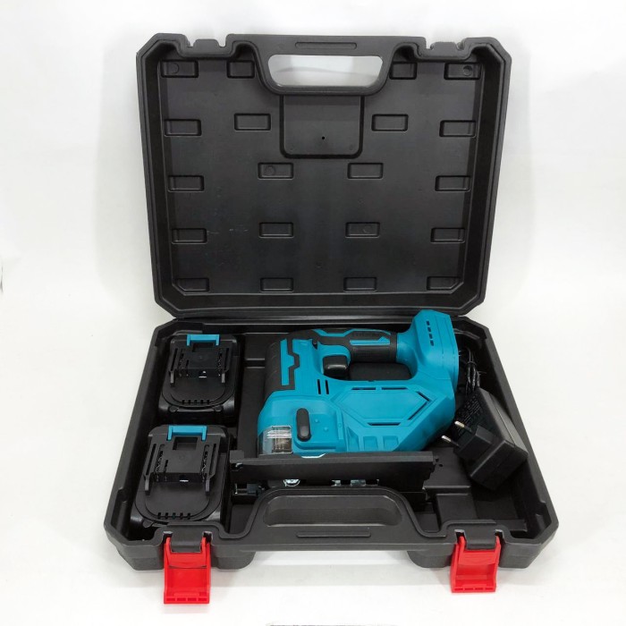 Акумуляторний безщітковий лобзик 24V з 2 АКБ у пластиковому кейсі з регулюванням швидкості та кута нахилу UD-21