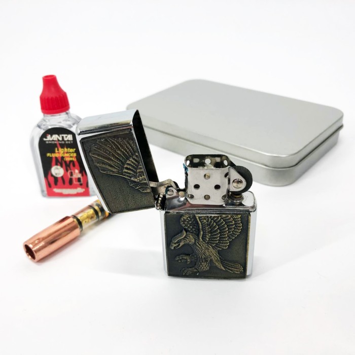 Вітрозахисна запальничка N9, Подарунок запальничка хлопцеві., Бензинова запальничка бензин MU-52