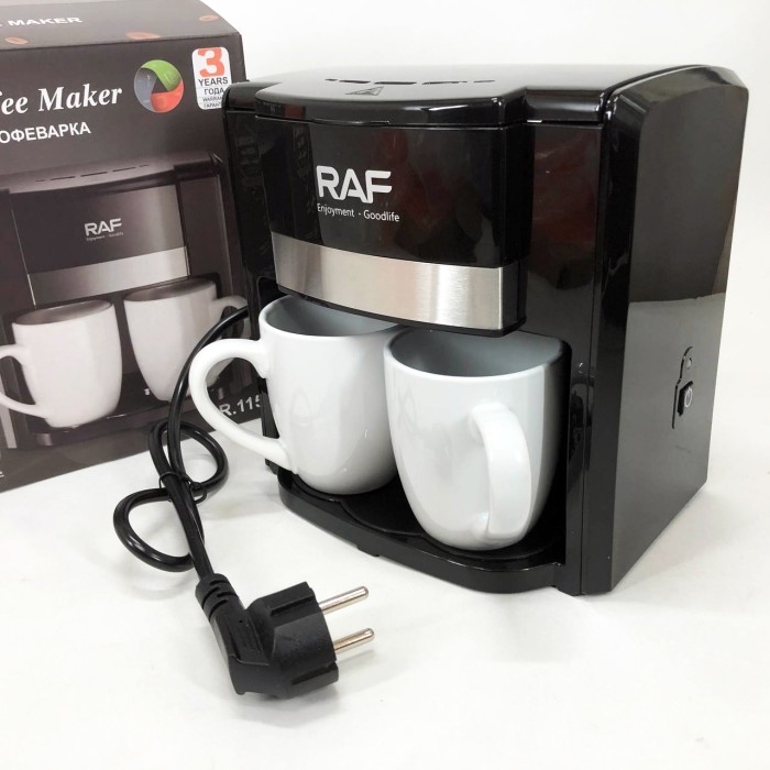 Електрокавоварка для кави RAF R.115 650 Вт, Домашні кавоварки Апарат для кави дому WY-85