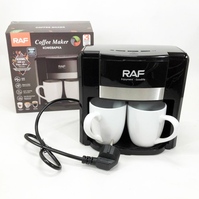 Електрокавоварка для кави RAF R.115 650 Вт, Домашні кавоварки Апарат для кави дому WY-85