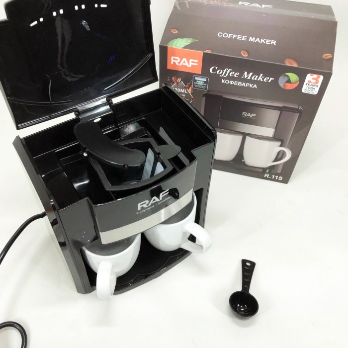 Крапельна кавоварка для кухні RAF, Кавоварки для домашнього користування, Кавоварка на дві чашки DU-69