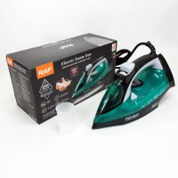 Парові праски RAF R.1234G 2200 Вт, Праска для прасування, Права Праска Портативна з парою GN-29