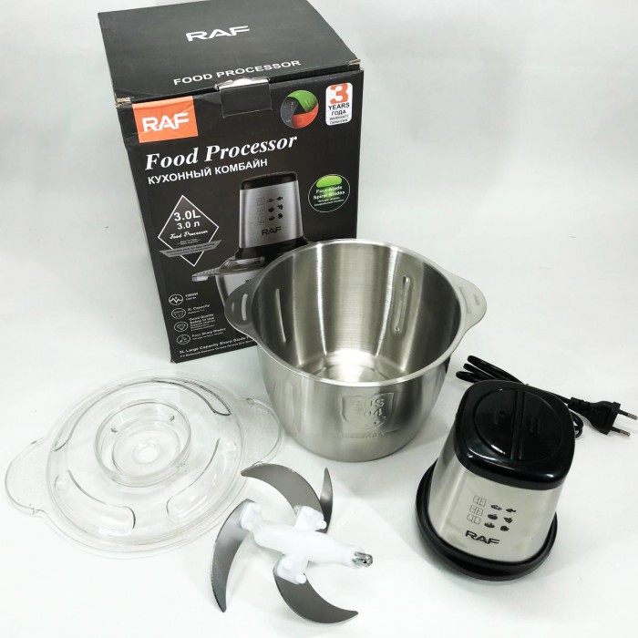 Блендер для пюре і коктейлів, Подрібнювач з 4-ма лезами, Блендер з чашею для подрібнення SM-73