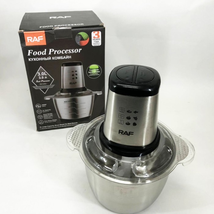 Блендер для пюре і коктейлів, Подрібнювач з 4-ма лезами, Блендер з чашею для подрібнення SM-73