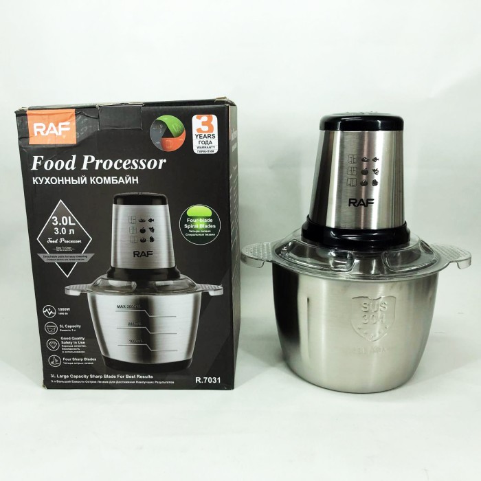 Блендер з двома режимами швидкості RAF, Блендер електричний для смузі Портативний подрібнювач QJ-38