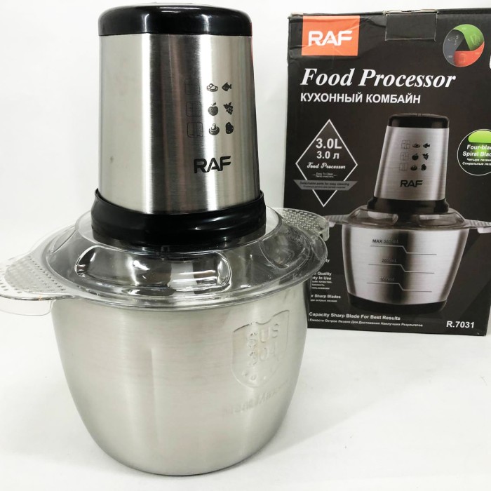 Блендер з двома режимами швидкості RAF, Блендер електричний для смузі Портативний подрібнювач QJ-38