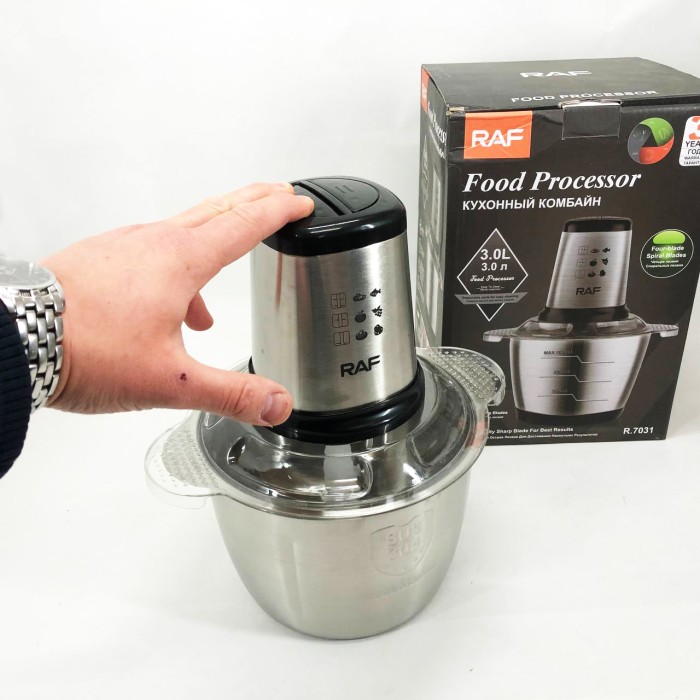 Блендер з двома режимами швидкості RAF, Блендер електричний для смузі Портативний подрібнювач QJ-38