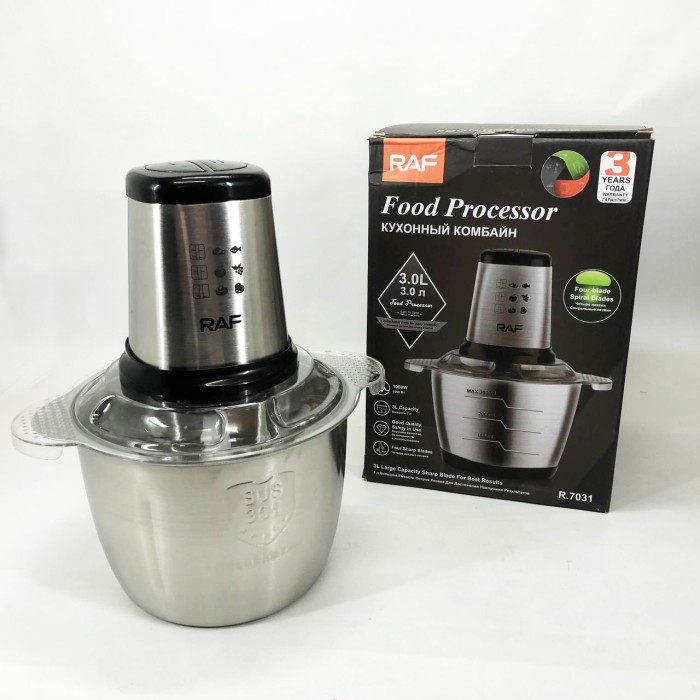 Блендер з двома режимами швидкості RAF, Блендер електричний для смузі Портативний подрібнювач QJ-38