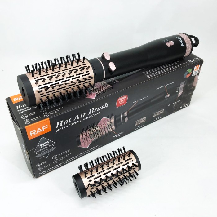 Фени стайлери для волосся RAF, Щітка фен для волосся обертається Стайлер Хороший фен GT-29