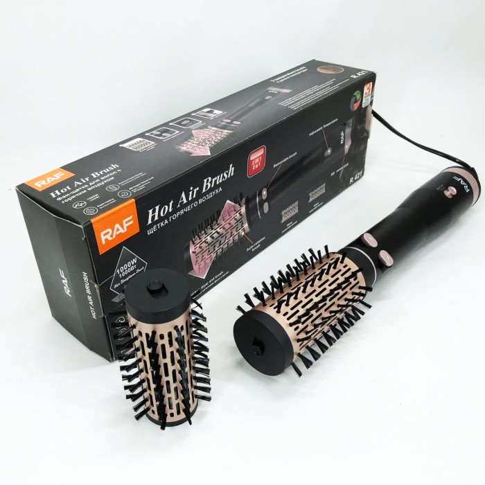 Фени стайлери для волосся RAF, Щітка фен для волосся обертається Стайлер Хороший фен GT-29