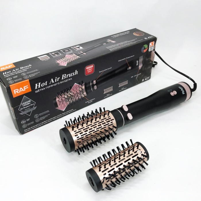 Фени стайлери для волосся RAF, Щітка фен для волосся обертається Стайлер Хороший фен GT-29