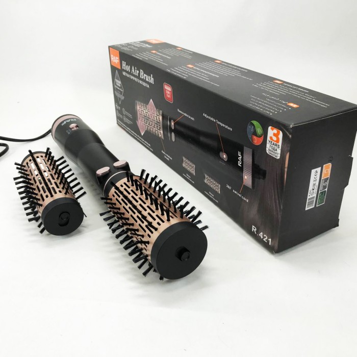 Щітка сушка для волосся, Домашній фен, Фен-стайлер для сушіння волосся Фен з насадками NR-31