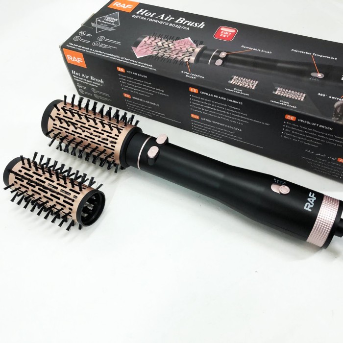 Стайлер фен гребінець для волосся, Фен для дому, Щітка волосся обертається Фен-щітки стайлери NU-42