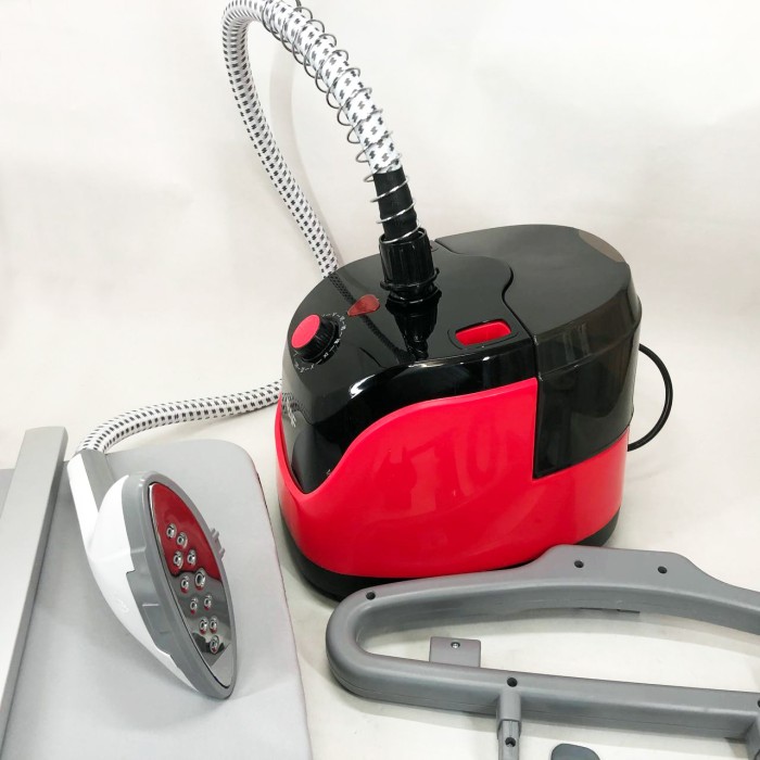 Вертикальний відпарювач зі зручною стійкою RAF, Ефективний пароочисник для прасування одягу JW-11