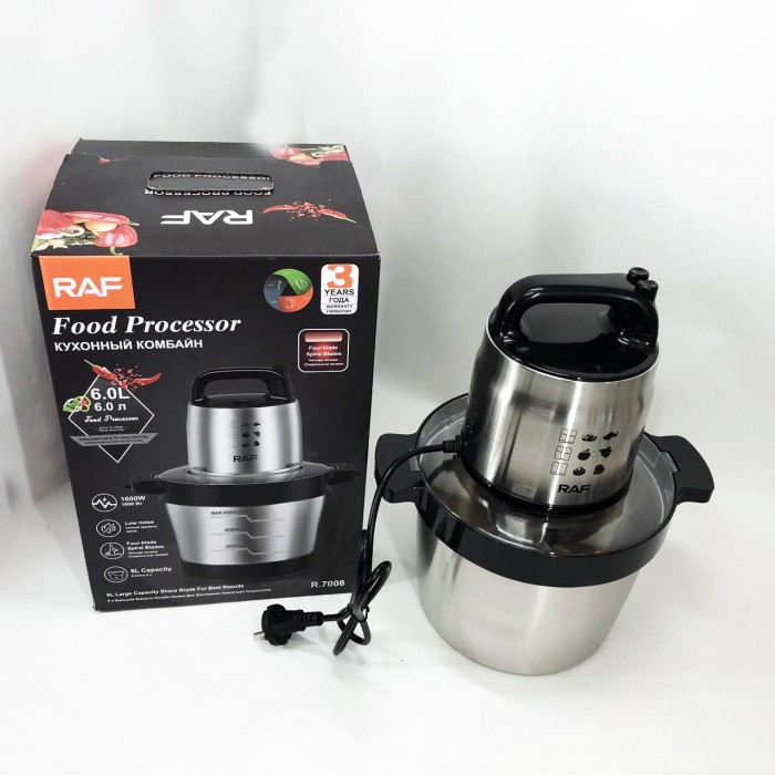 Електричний блендер для збивання RAF, Блендери з багатофункціональною чашею подрібнювачем JX-44