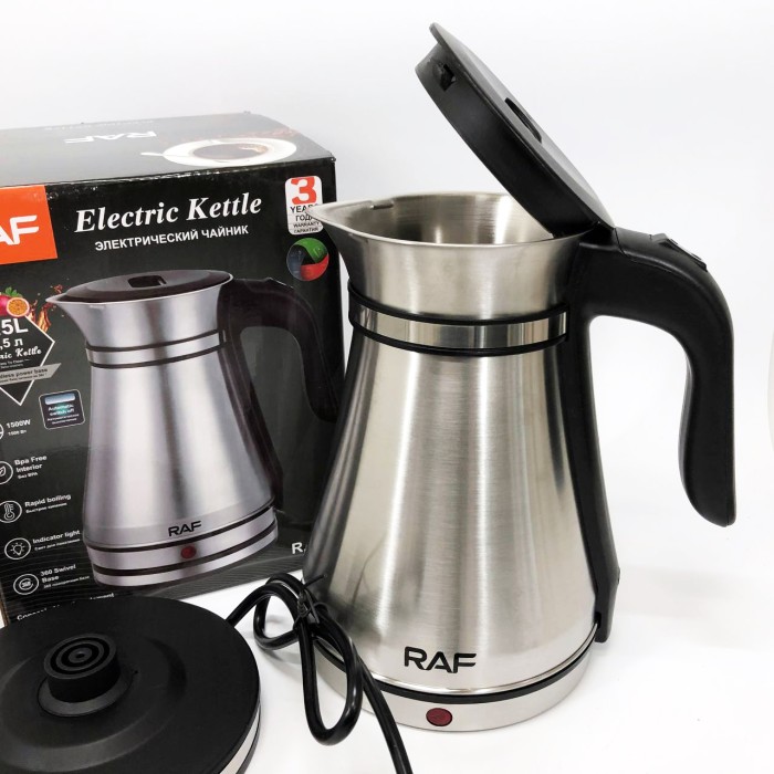Чайник електричний для дому красивий RAF, Вишуканий електрочайник, Якісний домашній чайник UC-18