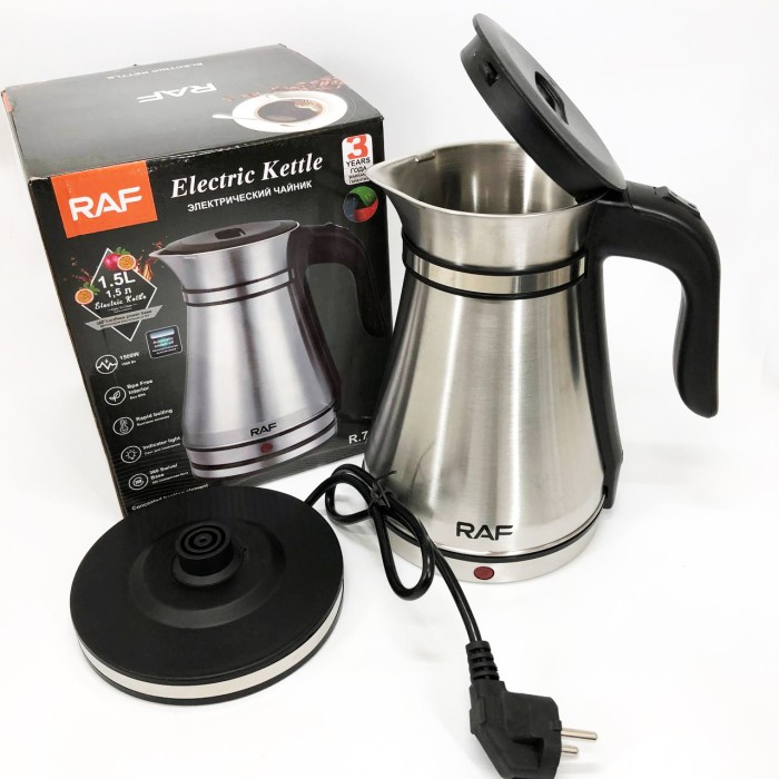Чайник електричний для дому красивий RAF, Вишуканий електрочайник, Якісний домашній чайник UC-18