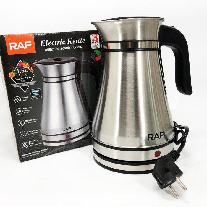 Чайник електричний для дому красивий RAF, Вишуканий електрочайник, Якісний домашній чайник UC-18