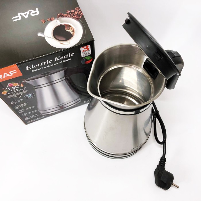 Чайник електричний для дому красивий RAF, Вишуканий електрочайник, Якісний домашній чайник UC-18
