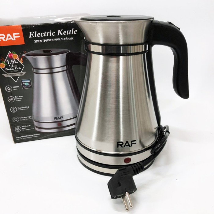 Чайник електричний для дому красивий RAF, Вишуканий електрочайник, Якісний домашній чайник UC-18