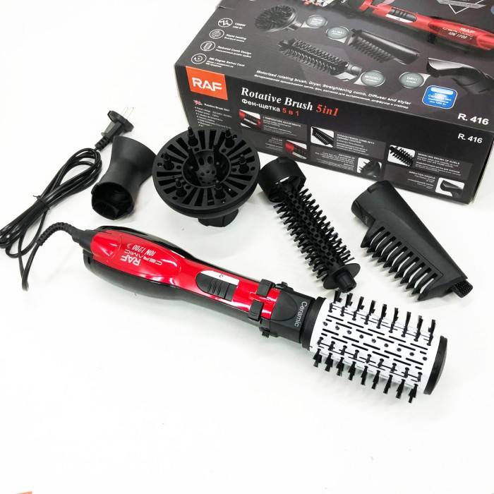 Фен з регульованою швидкістю та температурою RAF, Фен з іонізацією Потужний іонний HG-94